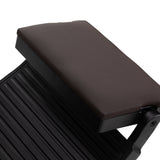 Gabbiano barber chair Bruno with black frame Brown - BVShop