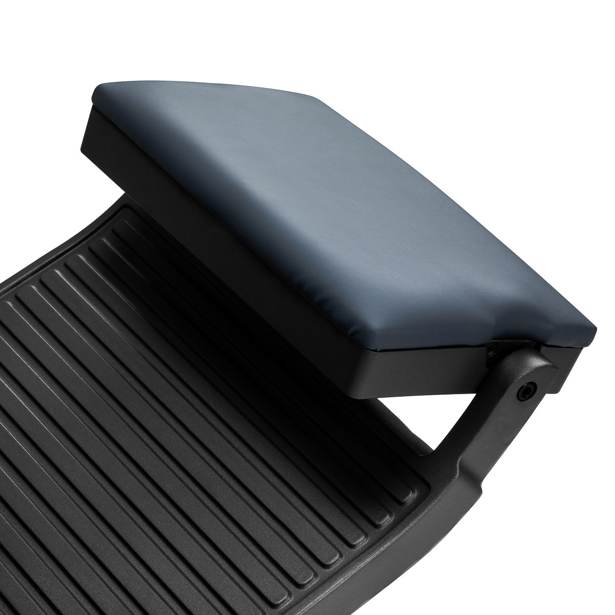 Gabbiano barber chair Bruno with black frame Graphite - BVShop