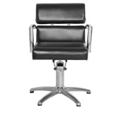 Gabbiano black hairdressing chair in Brussels - BVShop