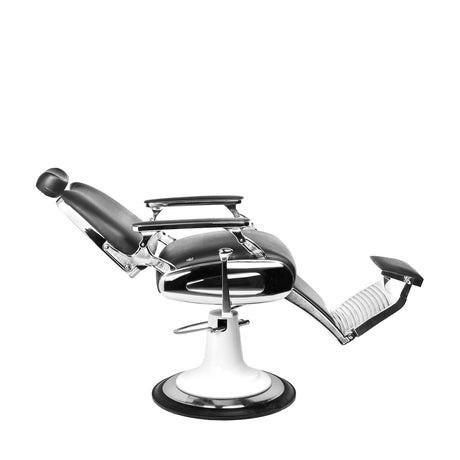 Gabbiano black moto style barber chair - BVShop