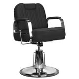 Gabbiano black stern barber chair - BVShop