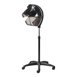 Gabbiano Centurion LVI-203S three-speed ionic standing hair dryer black - BVShop