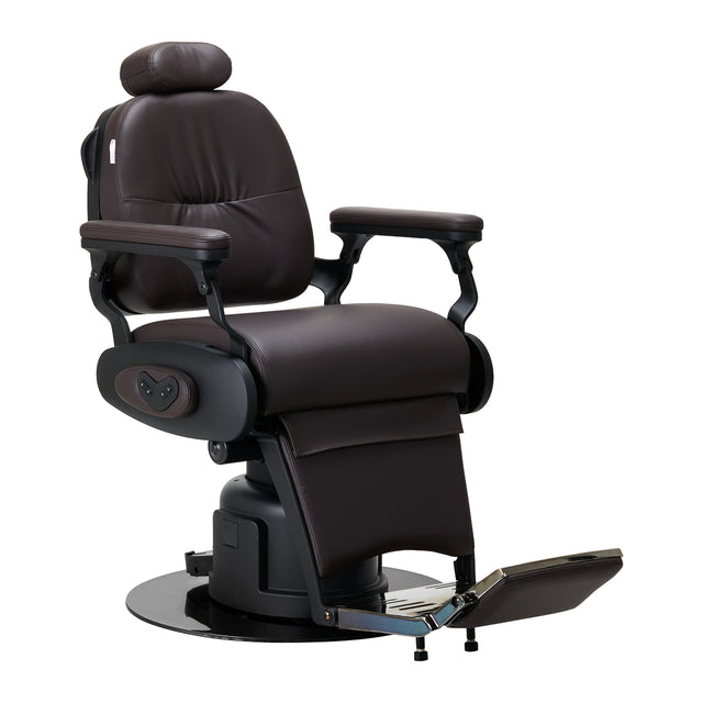 Gabbiano Duke Electric Barber Chair Brown - BVShop