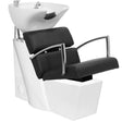 Gabbiano hairdresser wash unit Brussels black - BVShop