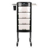 Gabbiano hairdressing assistant ft65-1 black / white - BVShop