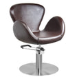 Gabbiano hairdressing chair Amsterdam brown - BVShop