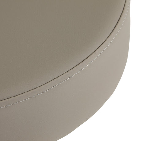 Gabbiano hairdressing stool D026 grey-beige - BVShop