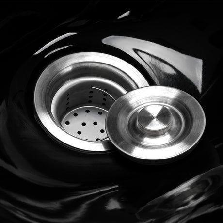 Gabbiano hairdressing wash unit Lille-M gold black - BVShop