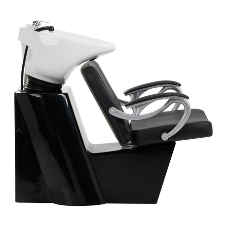 Gabbiano hairdressing wash unit ZA31 black - BVShop