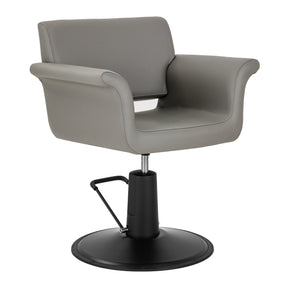 Gabbiano Lucca hairdressing chair grey - BVShop