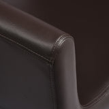 Gabbiano Mataro hairdressing chair brown - BVShop