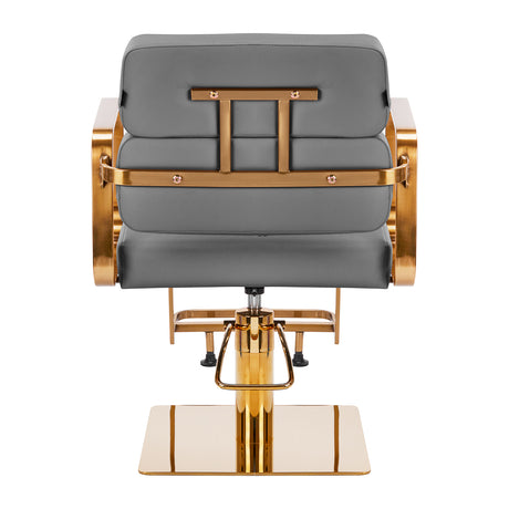 Gabbiano Porto-GM hairdressing chair gray - BVShop