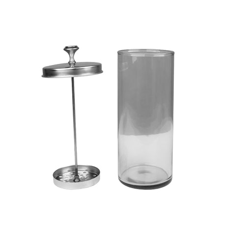 Glass container for disinfecting tools q5b 800ml - BVShop