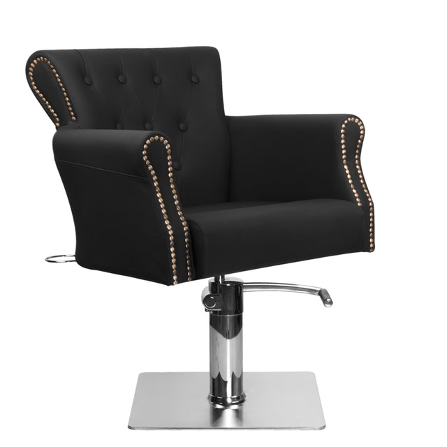 Hair system barber chair ber 8541 black - BVShop
