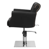 Hair system barber chair ber 8541 black - BVShop