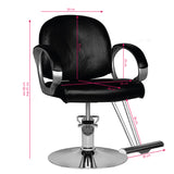 Hair system barber chair hs00 black - BVShop