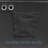 Hair system hsb07 hairdressing wash unit black - BVShop