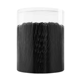 Hairdressing buns for hair e-65 300 pieces 6 cm black - BVShop