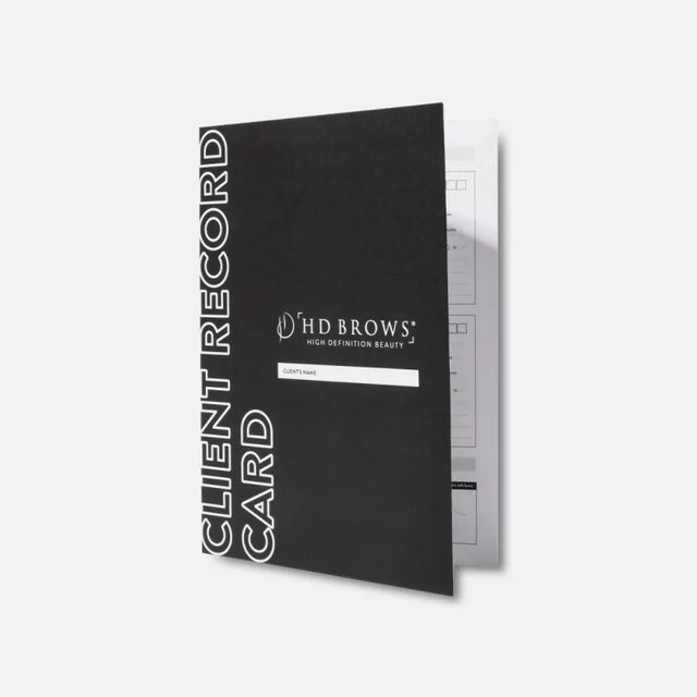 HD Brows Client Record Cards 30pcs - BVShop