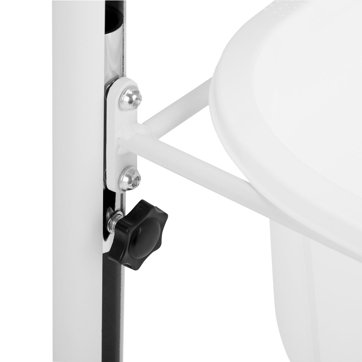 Height-adjustable pedicure tray, white - BVShop