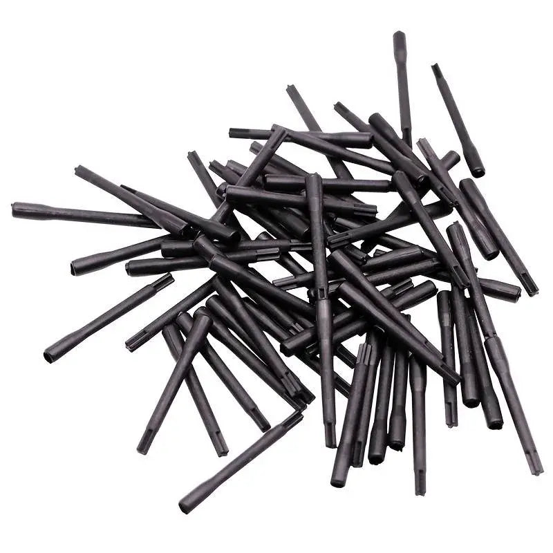 Set of 30 sterile plastic ink mixer stirrers by BVShop, ideal for evenly blending ink in industrial or artistic applications.