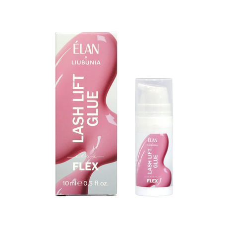 ELAN FLEX lash lift glue for precise lash placement on rods