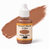 Li Pigments Forever Cedar Spice Pigment 12ml — bottle with pigment colour smear