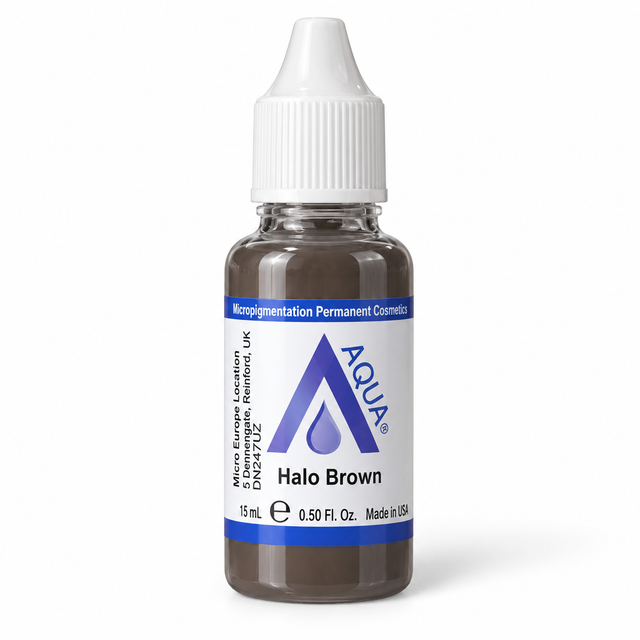 Li Pigments Aqua Halo Brown Pigment 15ml — bottle on white background with soft shadow