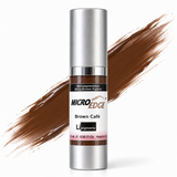Li Pigments Micro Edge Brown Cafe Pigment 15ml — bottle with a liquid pigment colour swipe