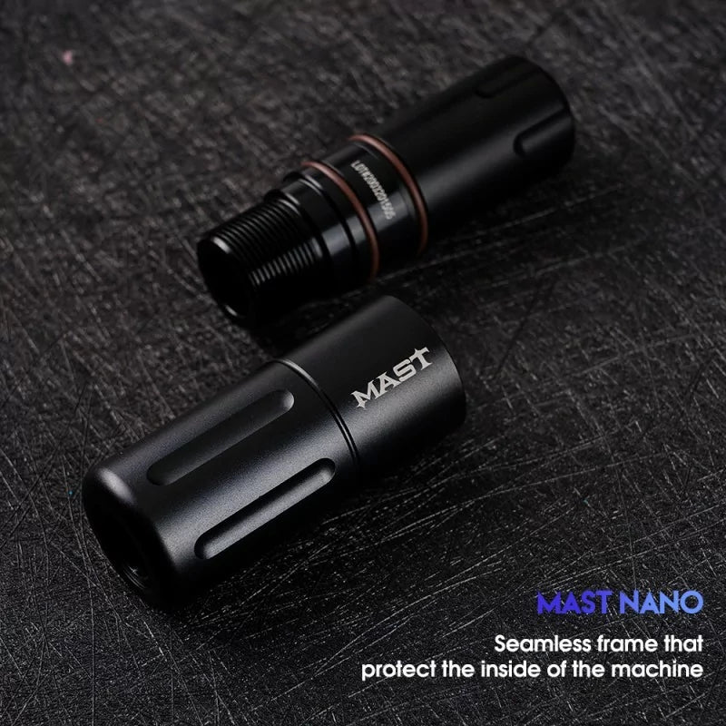 Mast Nano tattoo pen, angled view