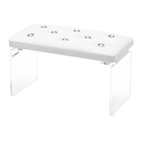 Momo Diamond manicure support stand Velour white - BVShop