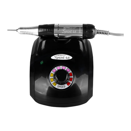 NAIL DRILL MACHINE SPRINT 48 BASIC BLACK - BVShop