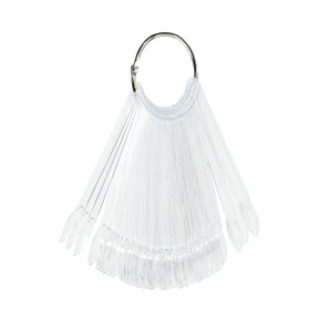 Nail polish sample on a wheel 50 pcs. WZ2 transparent - BVShop