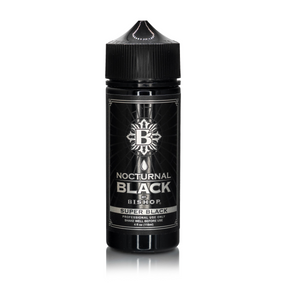 Nocturnal By Bishop Super Black 118ml — زجاجة على خلفية بيضاء