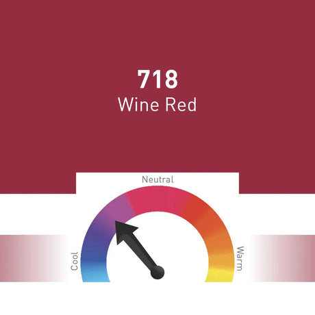 Nouveau Contour Organic Line Lip Pigment 718-Wine Red 10ml - BVShop