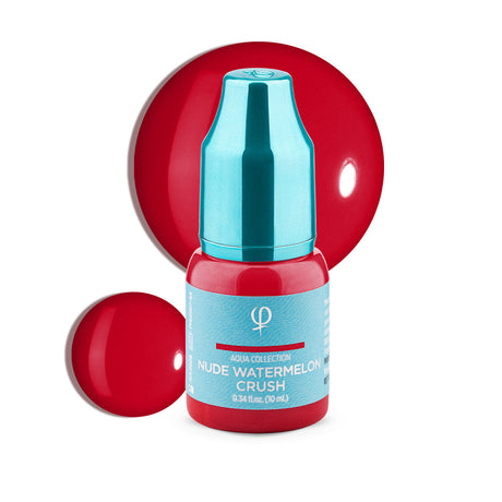 PhiAcademy PMU Aqua Nude Watermelon Crush Pigment 10ml on a light background