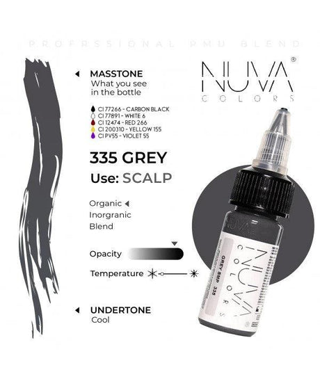 Nuva Colors Happy Hair SMP Pigment Set 8x15ml - BVShop