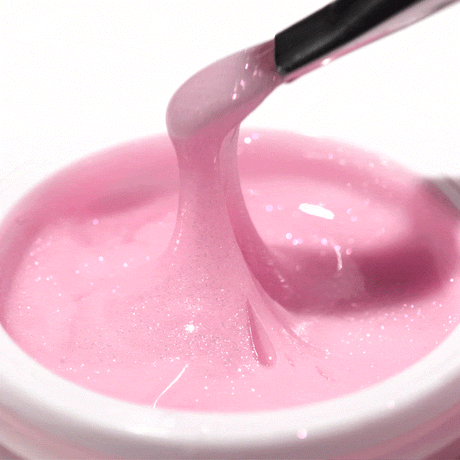 OCHO NAILS Gel sparkle pink -30 g - BVShop