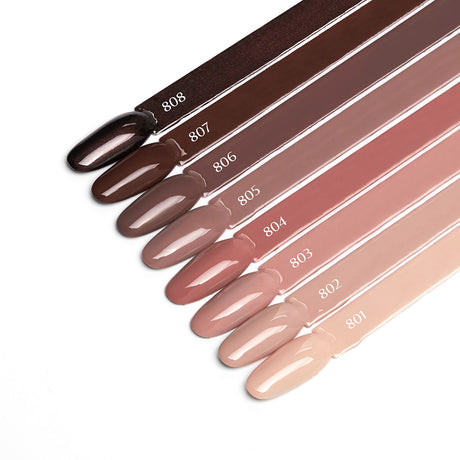 OCHO NAILS Hybrid nail polish brown 805 -5 g - BVShop