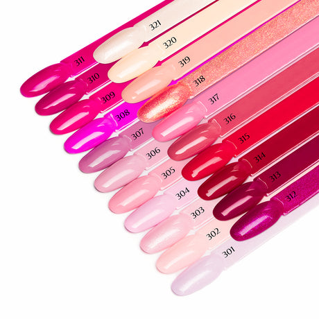 OCHO NAILS Hybrid nail polish pink 311 -5 g - BVShop