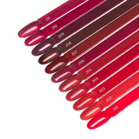 OCHO NAILS Hybrid nail polish red 201 -5 g - BVShop