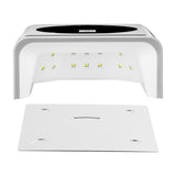 OCHO NAILS LED UV lamp X22 72W wireless white with mirrored bottom - BVShop