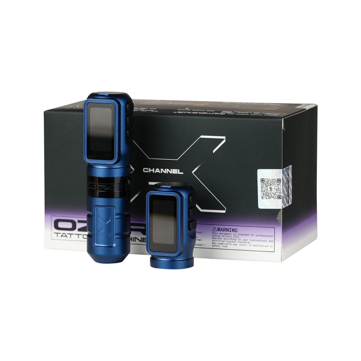 Ozer X Channel Wireless Tattoo Machine Blue - BVShop