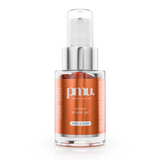 Kwadron PMU Pretty Me Up Amber Shield Gel 30ml bottle with a clear cap and label, used for permanent makeup protection.