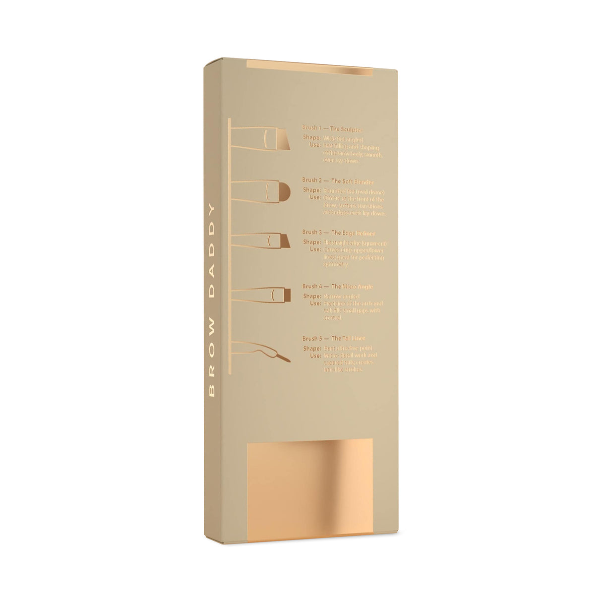 مجموعة فرش Brow Daddy Precision لتلوين الحواجب