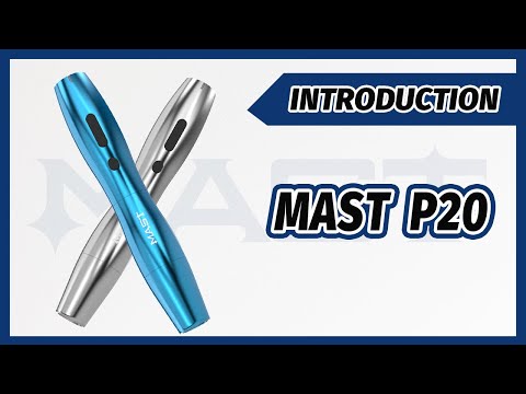 ماكينة ماست P20 اللاسلكية القلم الأزرق للوشم وPMU