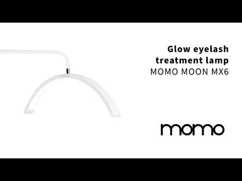 مصباح تجميل بدون ظلال MOMO MX6 Glow مع حامل هاتف – وردي