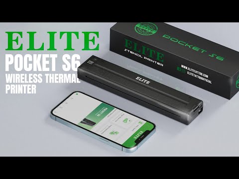 طابعة حرارية لاسلكية Elite Pocket S6