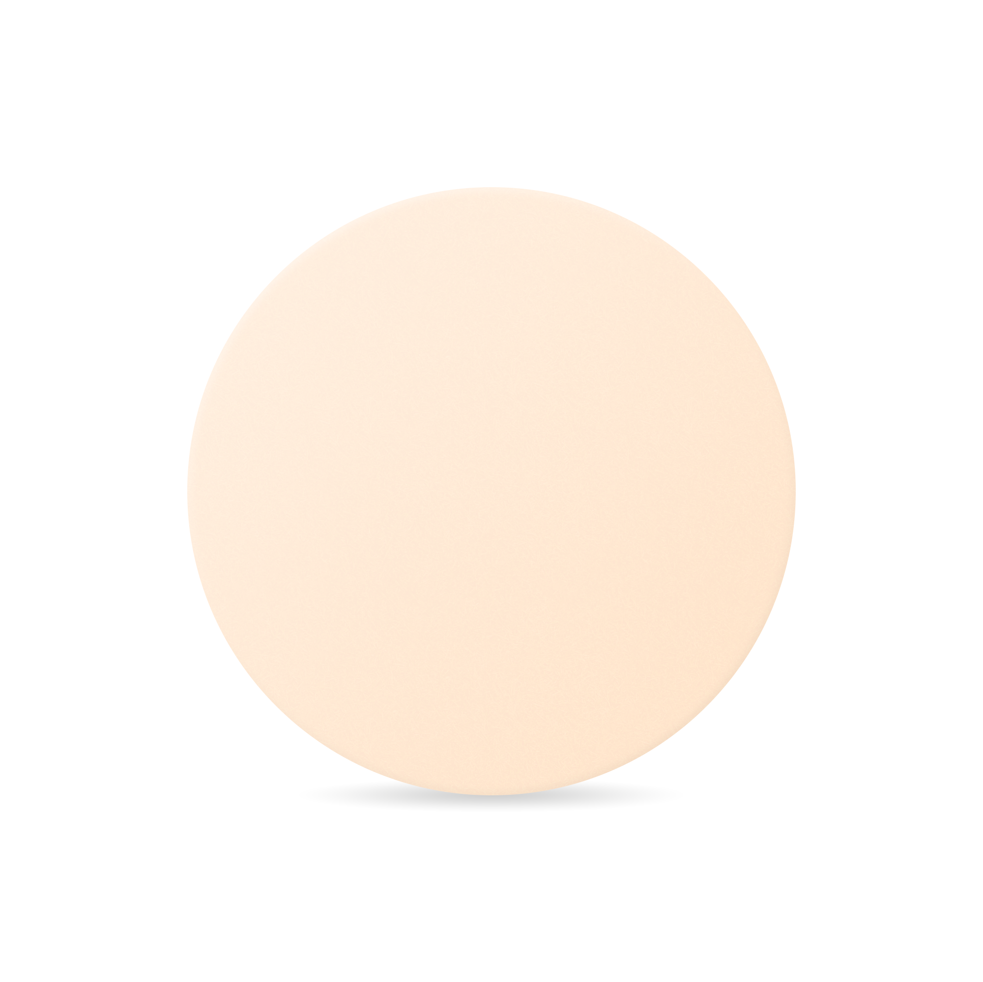 سويش كولور سجادة تدريب للبشرة الناعمة دائرية 4 قطع