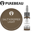 Purebeau Salt N Pepper Light 10ml HiCON، عبوة صبغة للحواجب وعينة لون